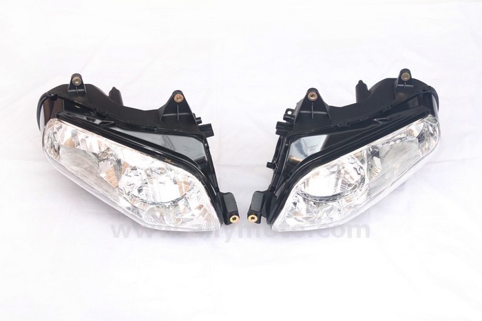 119 Motorcycle Headlight Clear Headlamp Gl1800 01-06
